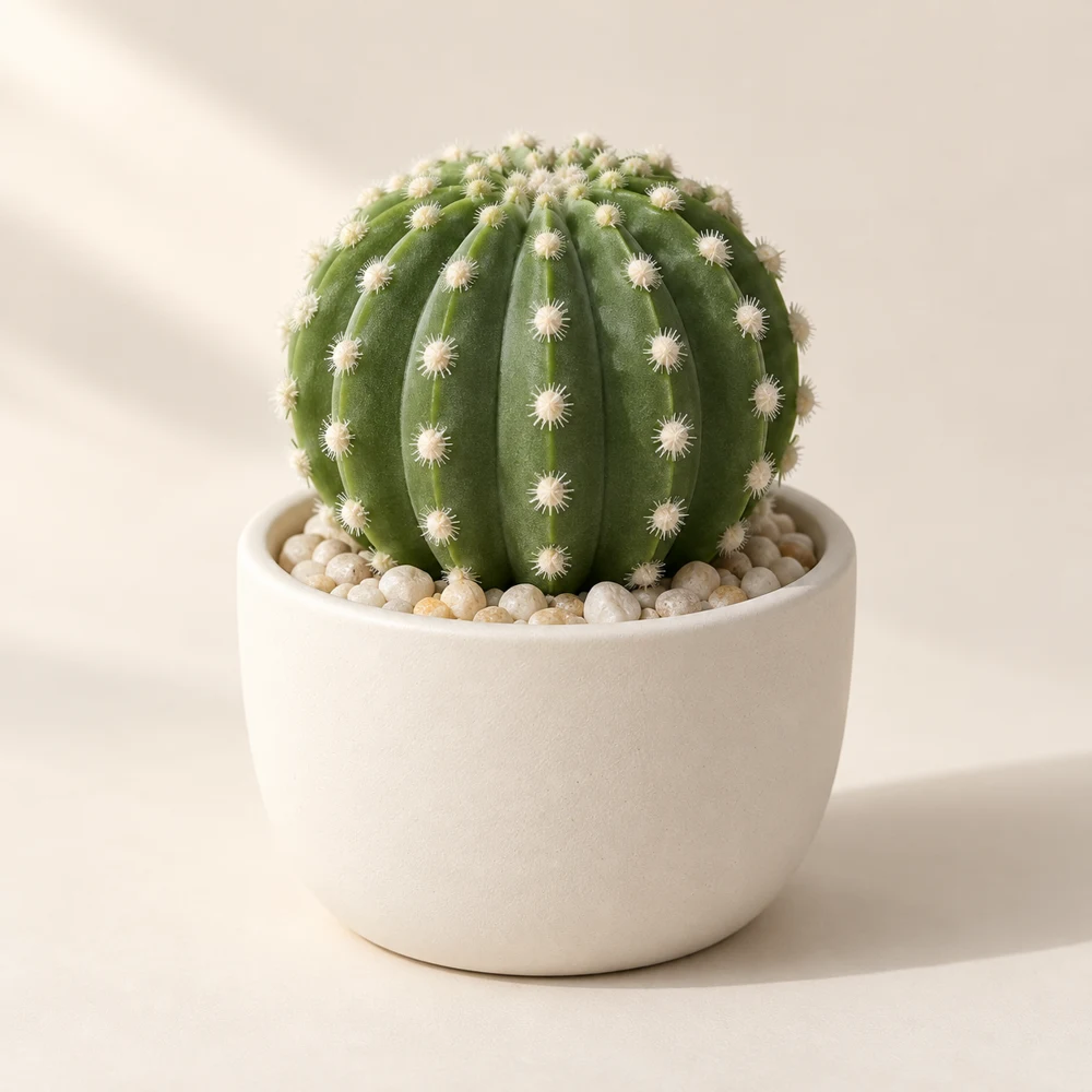 Pebble Cactus in Chalk